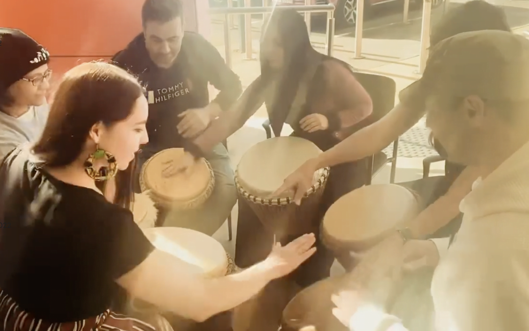 Refugee Drumming